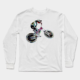 mtb dh Long Sleeve T-Shirt